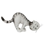 Figurine les chats de Dubout modle on joue ?