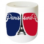 Tirelire ronde France par Cbkreation