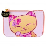 Petit porte-monnaie Mani The Lucky Cat - Rose