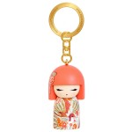 Porte-cl�s Kimmidoll Hiyori Harmonie poup�e japonaise 5,5 cm