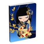 Carnet A6 Kimmidoll Rikiyo 192 pages lign�es carpes ko�