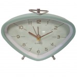 Réveil Triangulaire vintage Vert gris - 9.5 cm Réveil Triangulaire vintage Vert gris - 9.5 cm