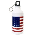Gourde USA aluminium 500 ml drapeau am�ricain Cbkr�ation