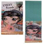 Carnet de 4 limes  ongles Verity Rose Modele 1